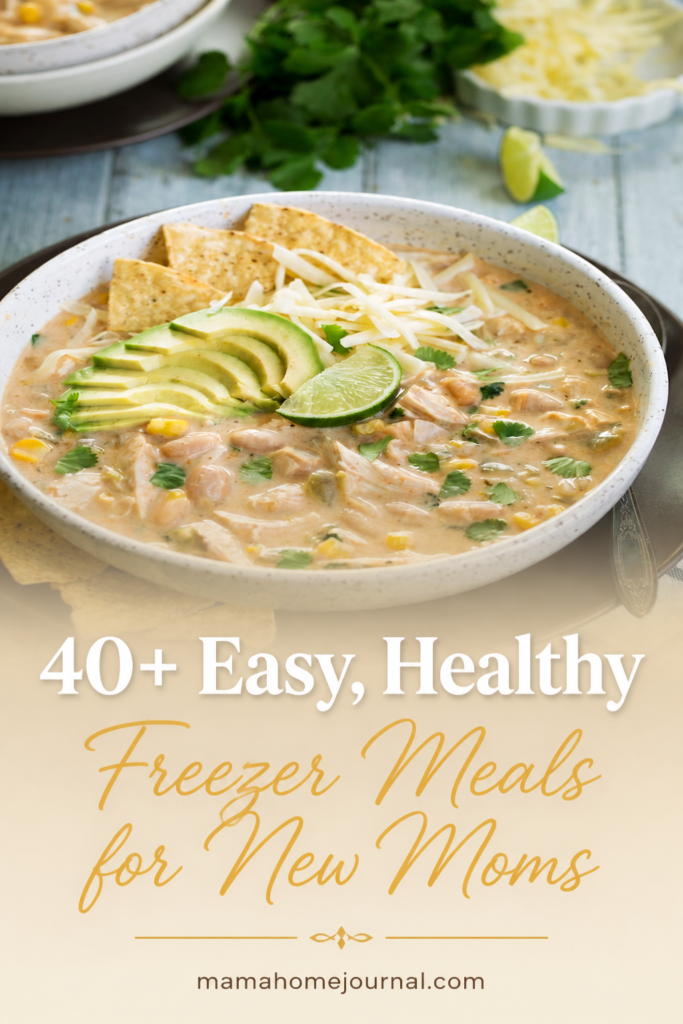 40+ Best Freezer Meals for the Postpartum Newborn Stage