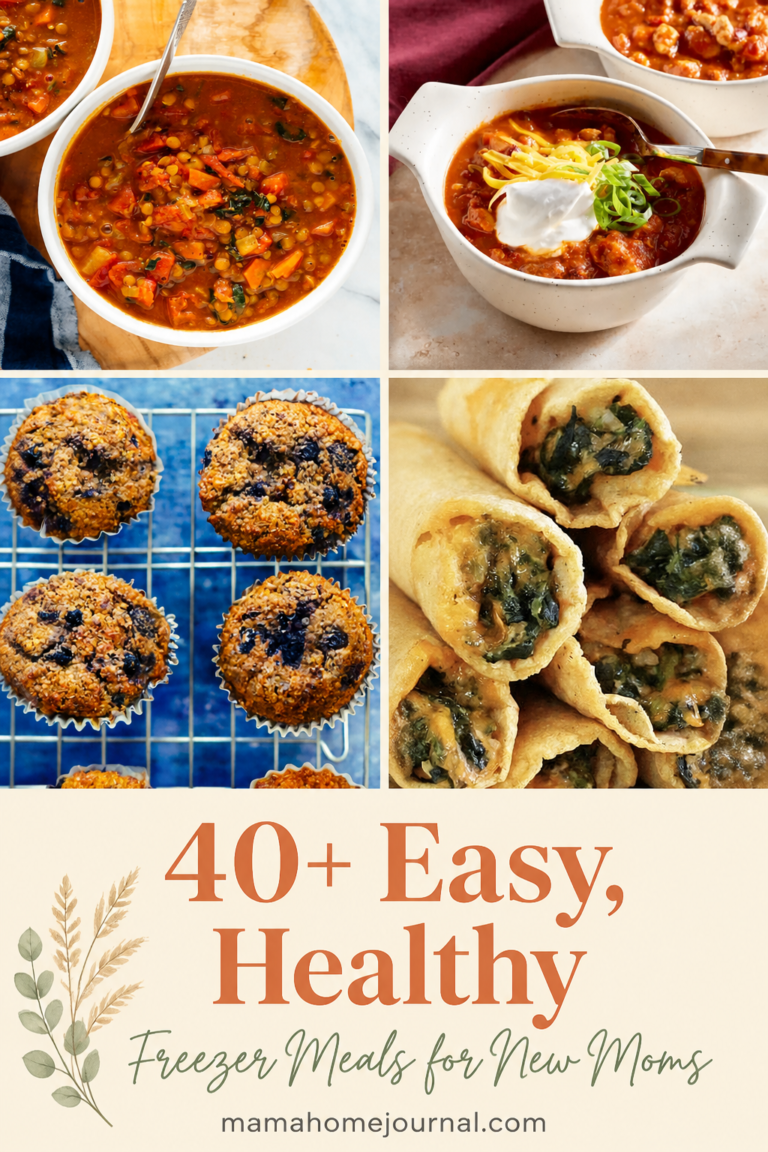 40+ Easy Freezer Meals for New Moms