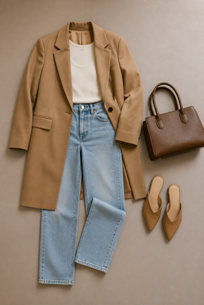A Longline Blazer Over Everything