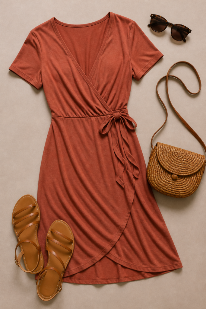 A Wrap Dress