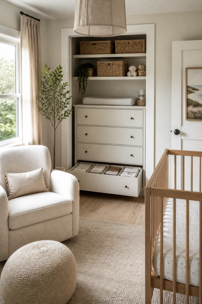 Add a Small IKEA Dresser to the Closet for Extra Storage