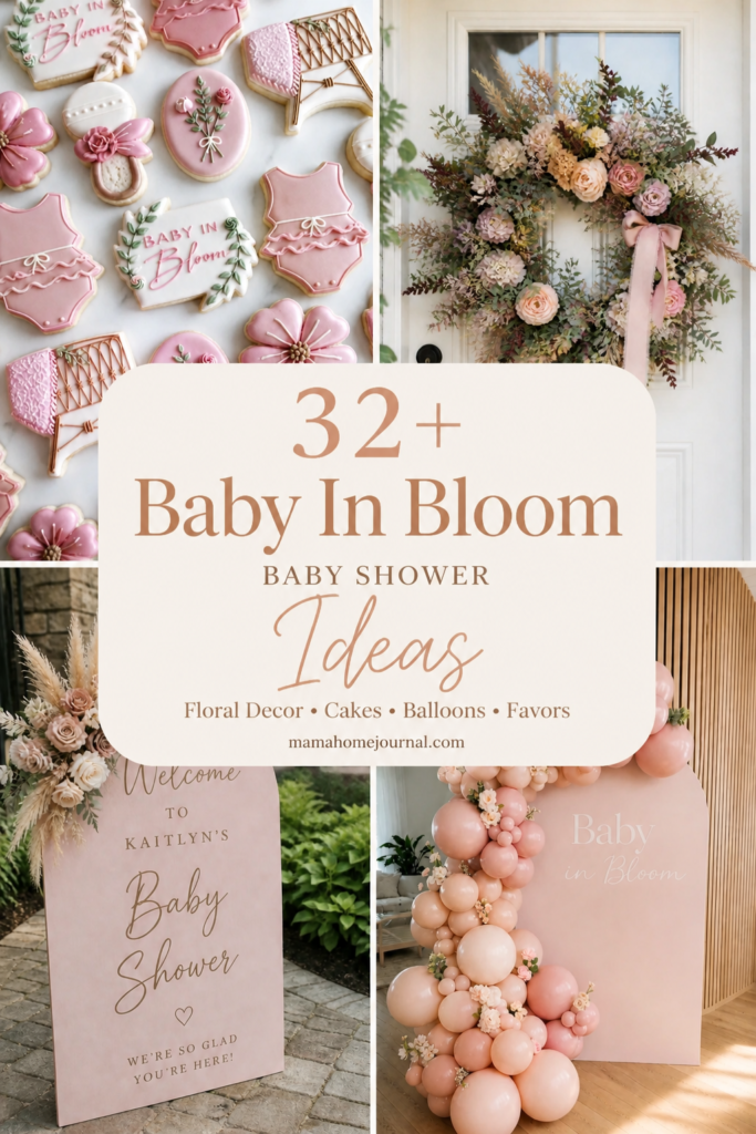 Baby In Bloom Baby Shower Decorations You'll Want to Copy in 2026 🌼