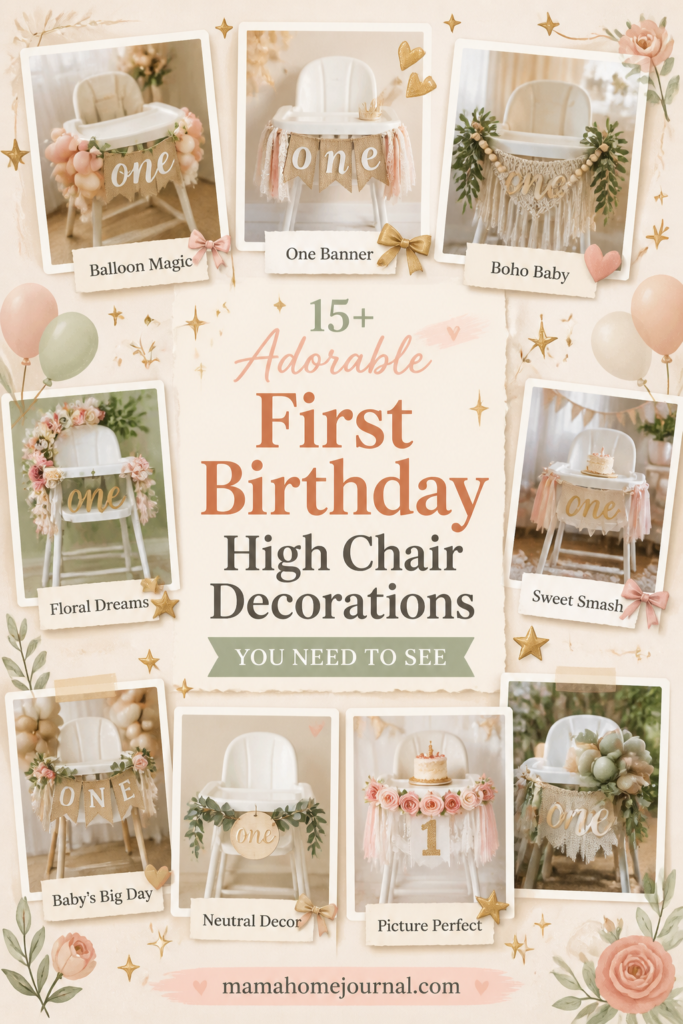 First Birthday Party Styling Tips for a Picture-Perfect High Chair Setup