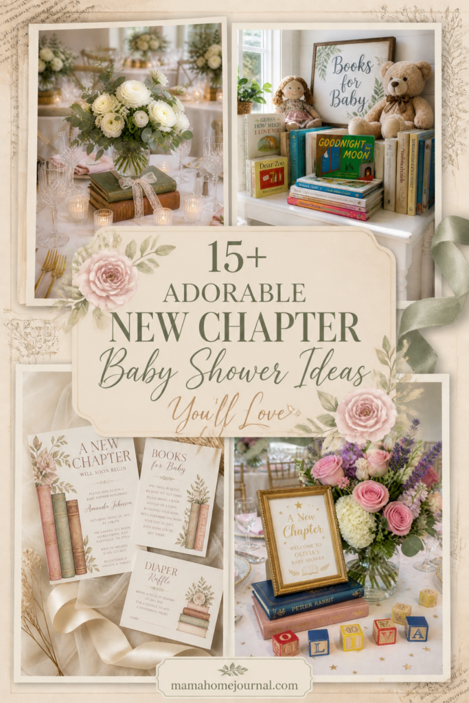 Beautiful New Chapter Baby Shower Ideas Every Mom Will Love