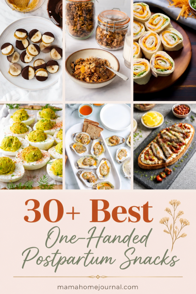 Best Postpartum Snacks to Eat While Breastfeeding