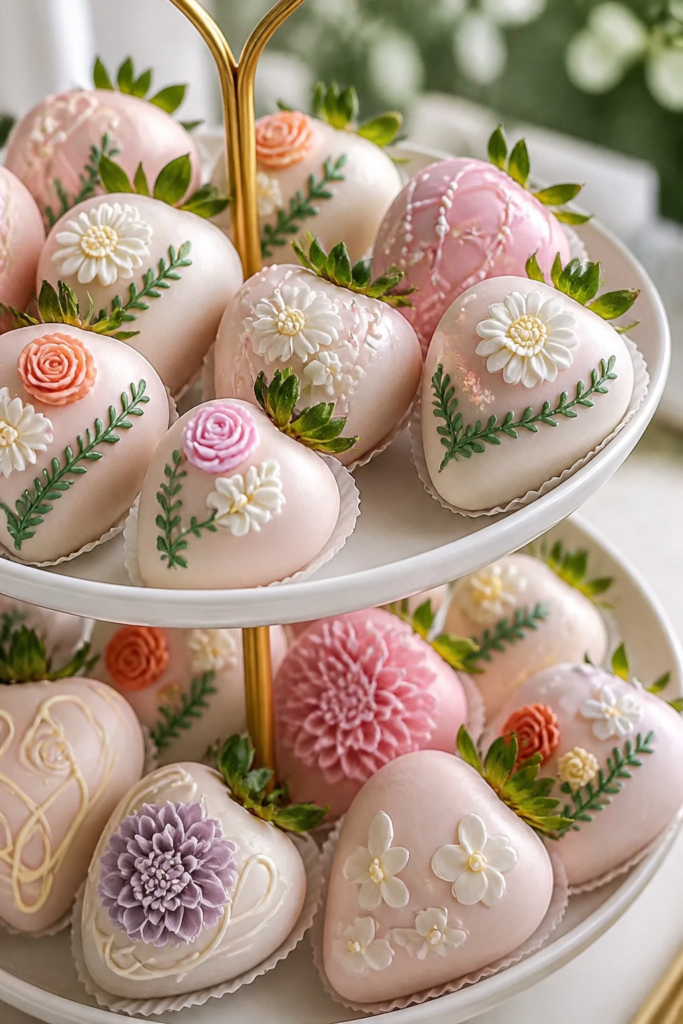 Blooming Chocolate-Covered Strawberries