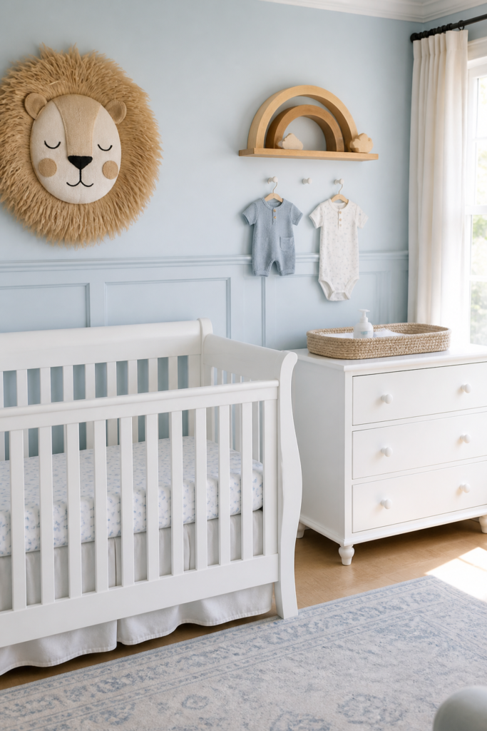 Blue Safari Nursery