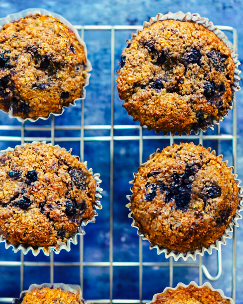 Blueberry-Bran-Muffins