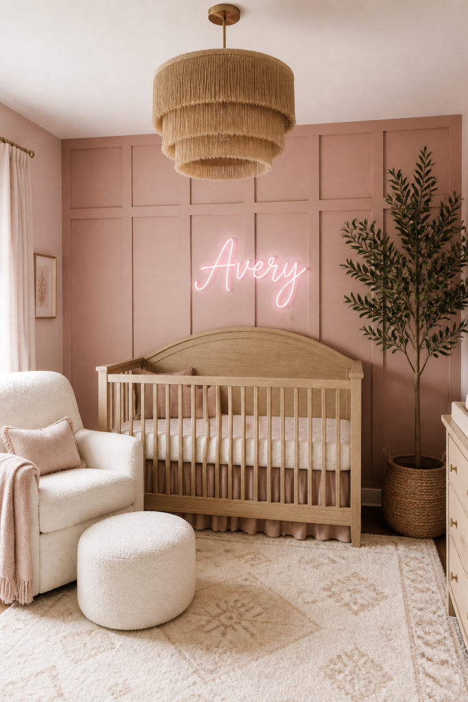 Boho Pink Nursery