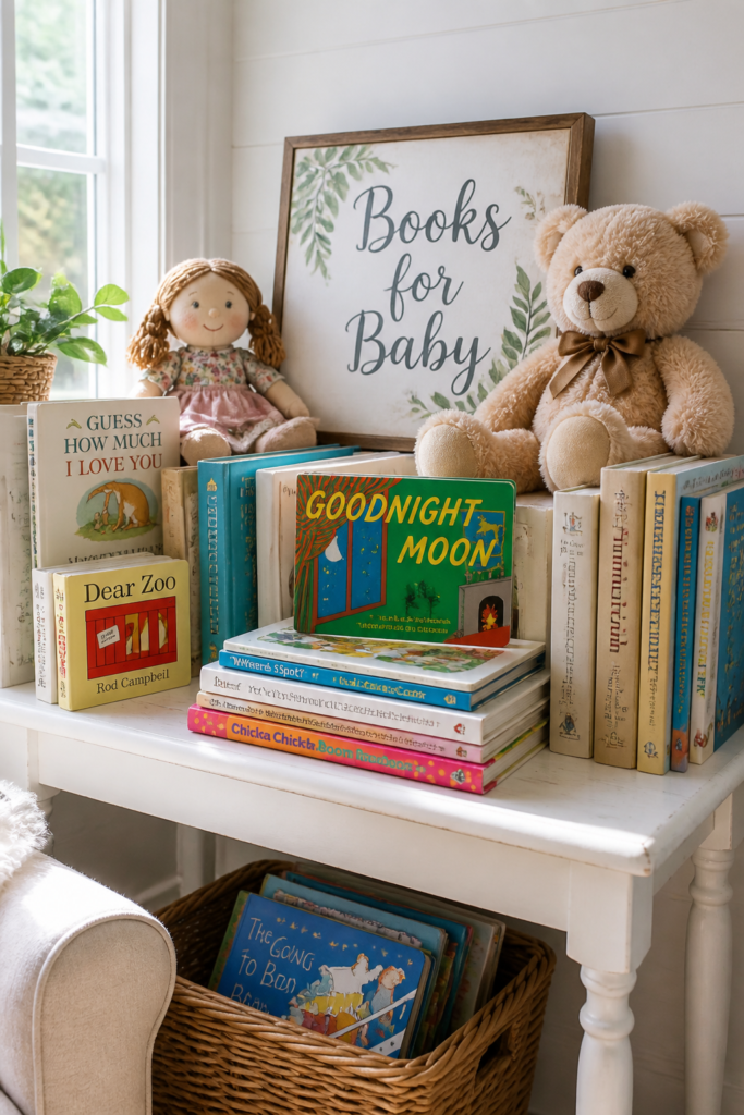 Books for Baby Drop-Off Nook