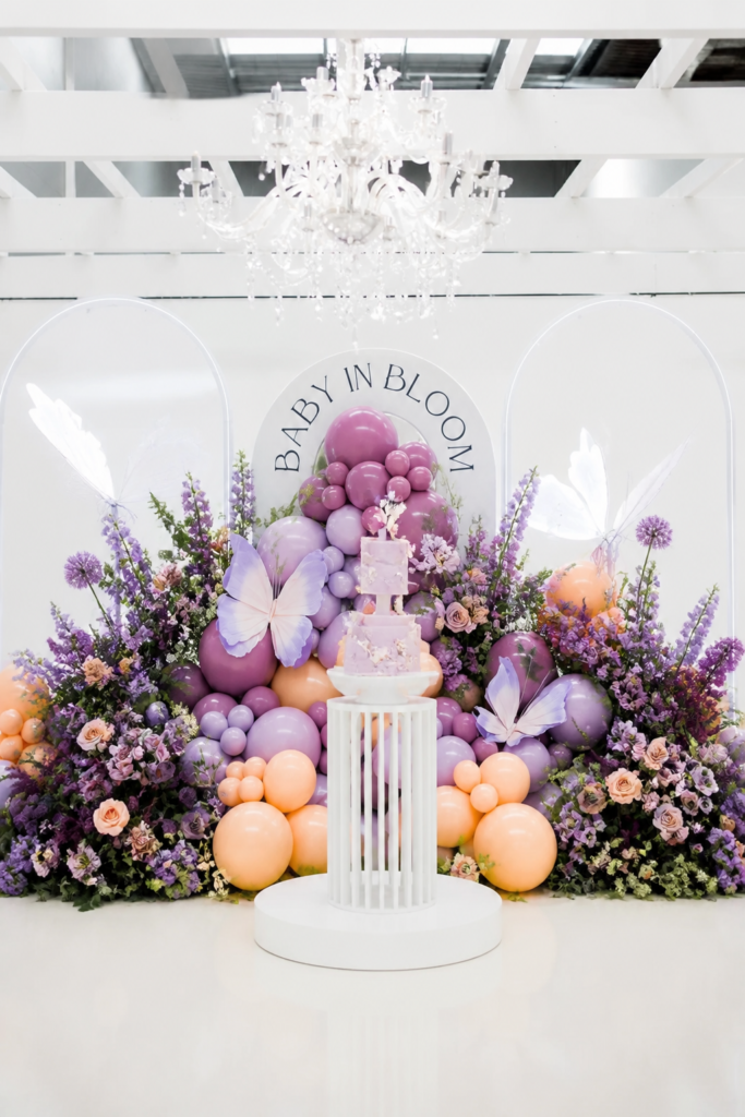 Butterflies, Florals, and Balloons
