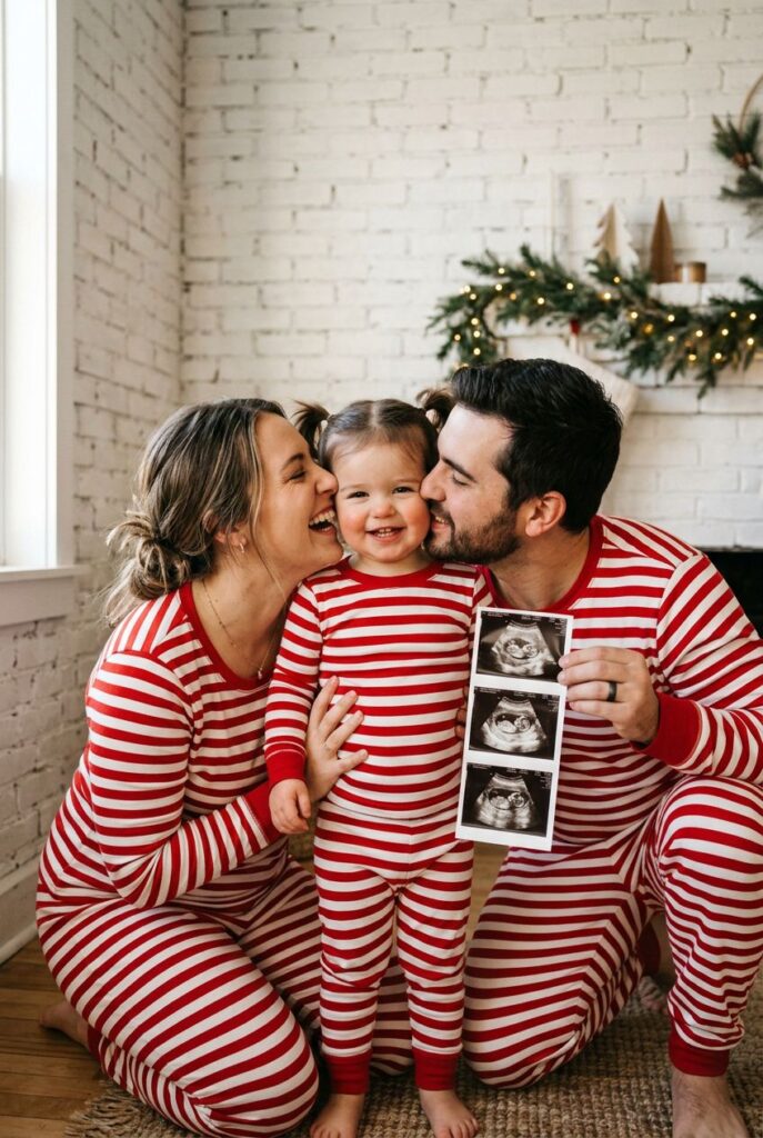 Christmas Pregnancy Announcement Captions