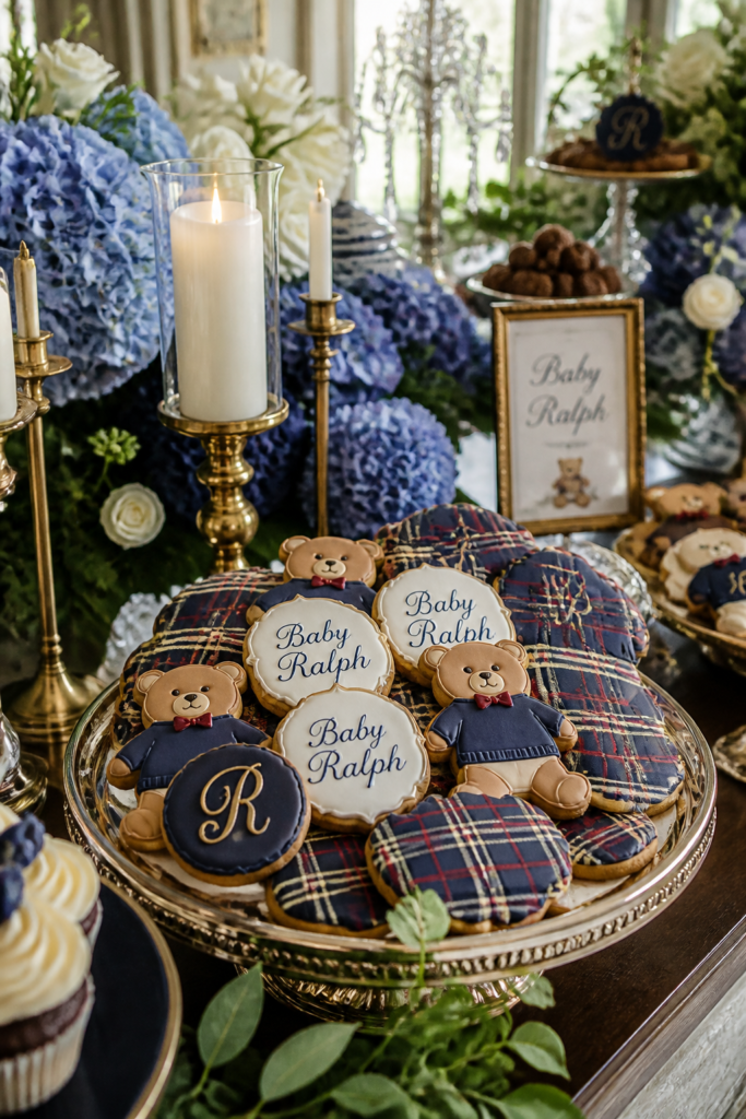 Classic Plaid Pattern Cookies
