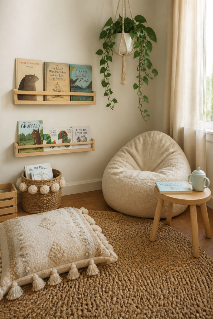 Create a Boho Nursery Reading Nook with IKEA Basics