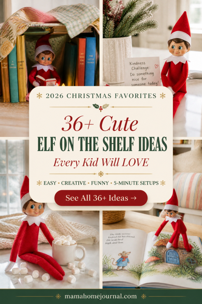 Creative Elf on the Shelf Ideas for Every December Morning