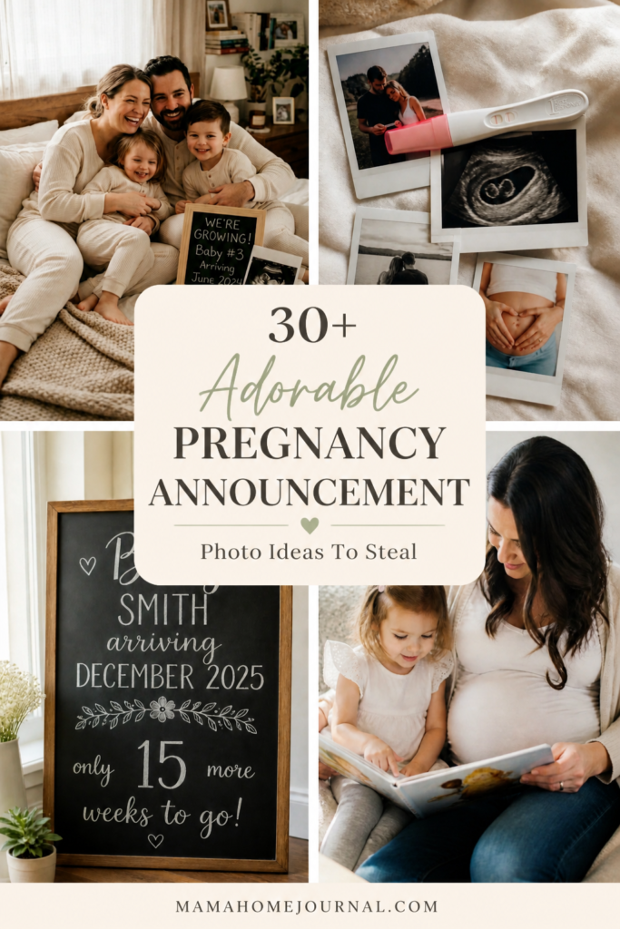 Cute and Creative Pregnancy Announcement Photo Ideas