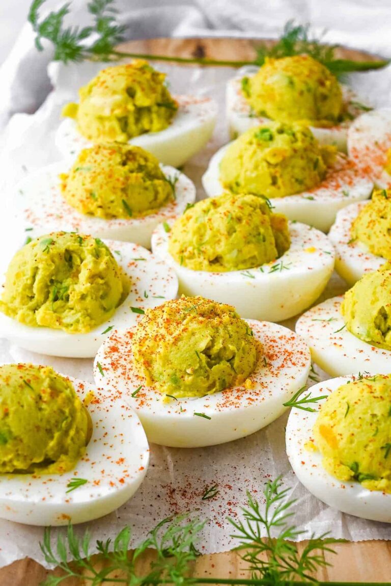 Deviled Eggs with Avocado