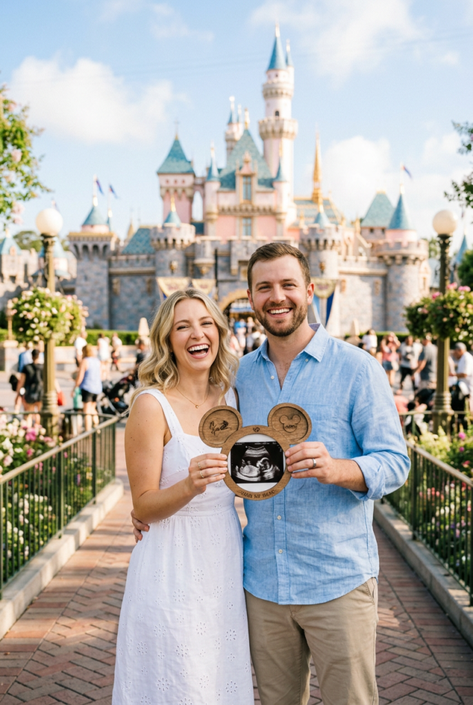 Disney Themed Pregnancy Announcement
