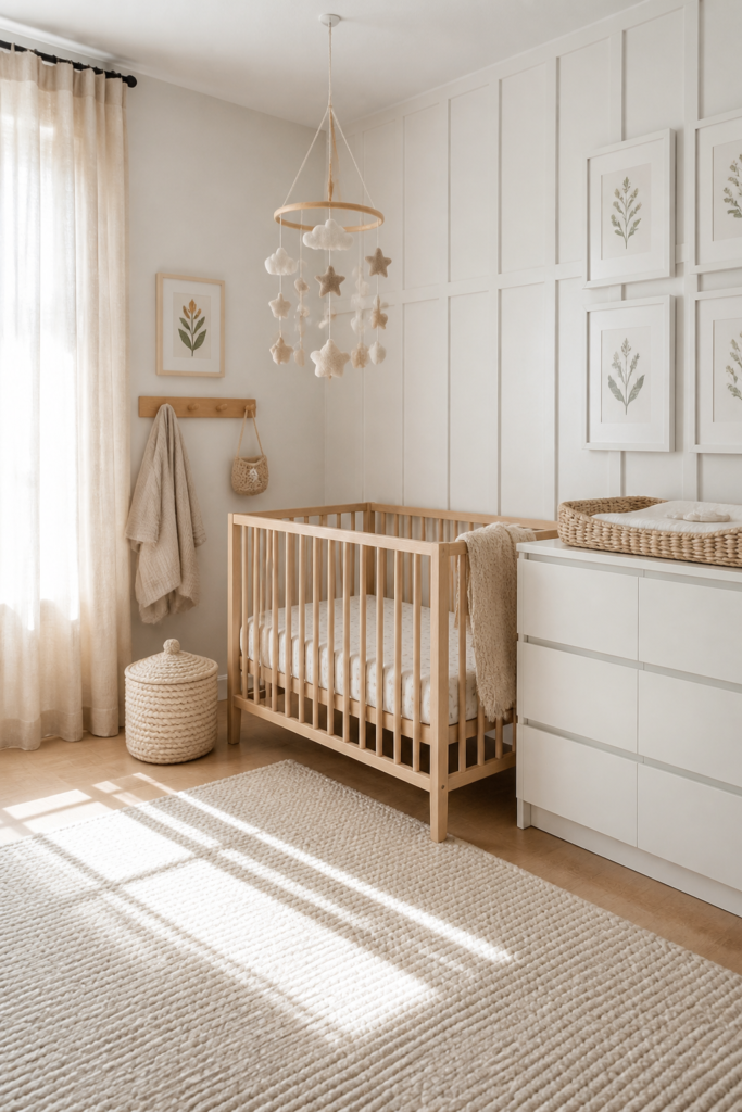 Dreamy Neutral IKEA Nursery