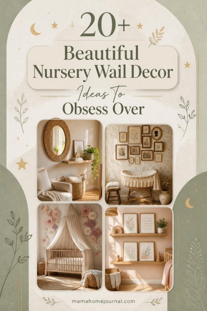 Dreamy Nursery Wall Decor Ideas for a Cozy Baby Room