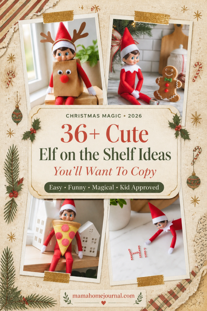 Easy Elf on the Shelf Ideas for Busy Moms