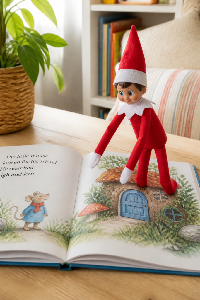 Elf Goes on a Book Adventure