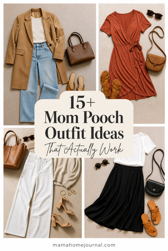 Mom Pooch Outfit Ideas