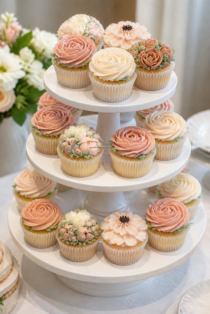 Floral Cupcakes