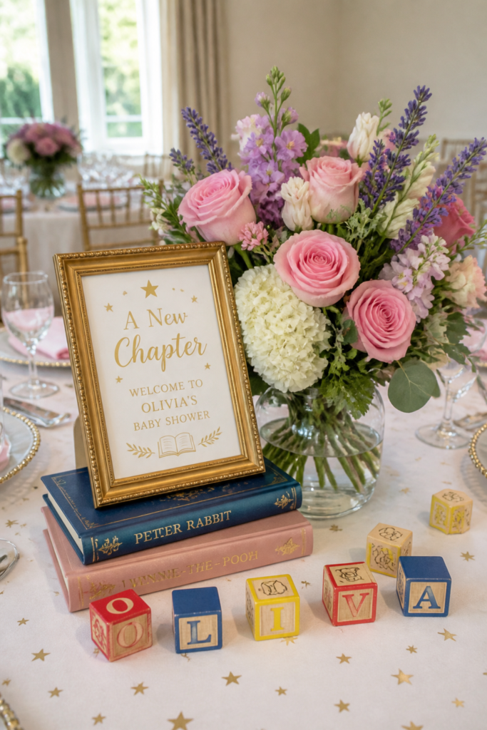 Florals and Classic Tales Centerpiece