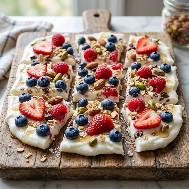 Frozen Yogurt Bark