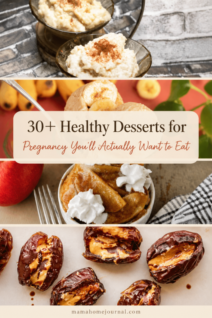 Healthy Pregnancy Desserts for All 3 Trimesters