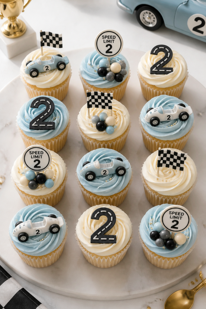 Luxury Two Fast Racing Cupcake Collection
