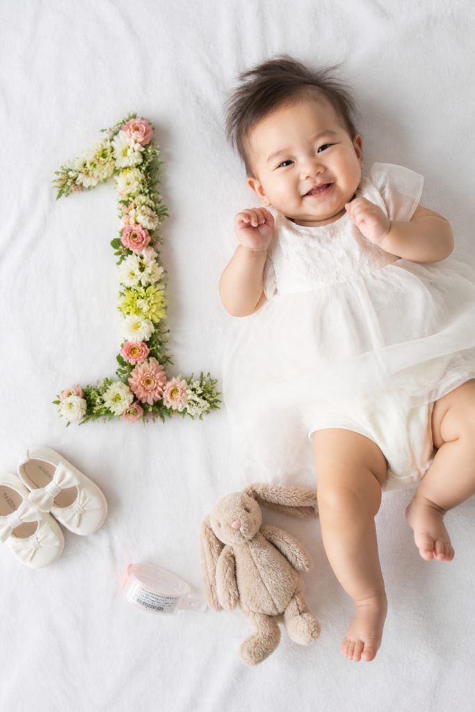 Milestone Number Flat Lay