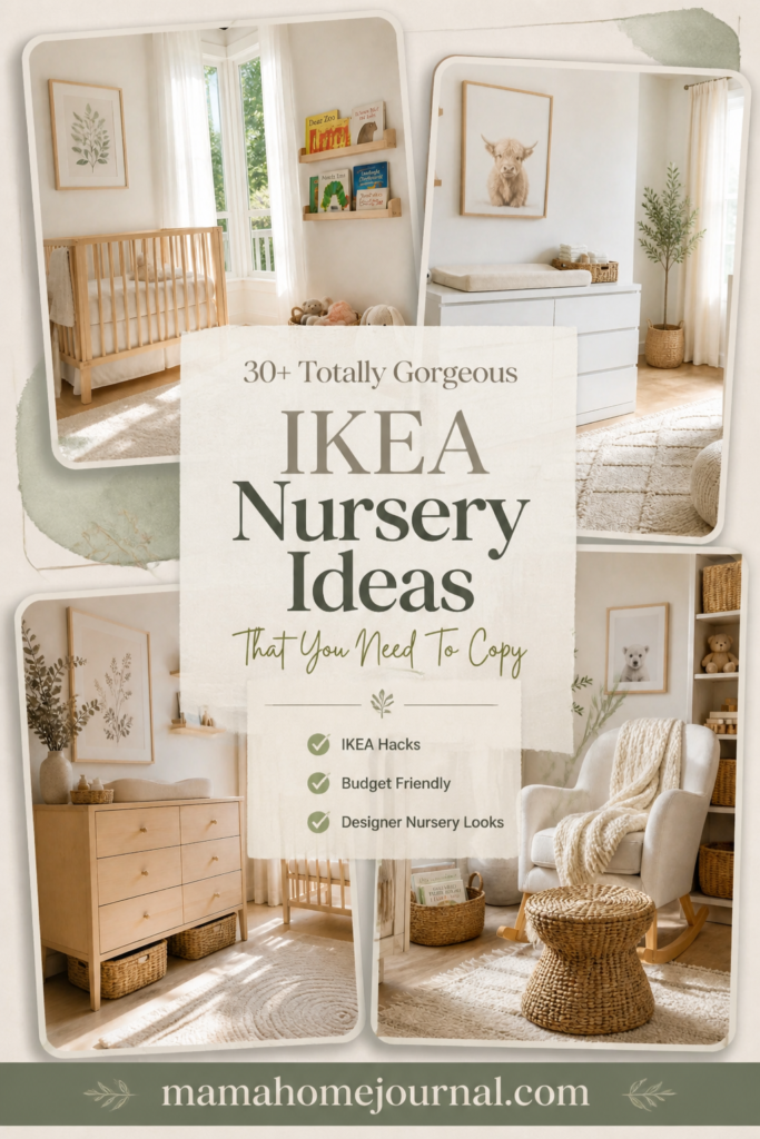 Modern IKEA Nursery Ideas for Boys & Girls