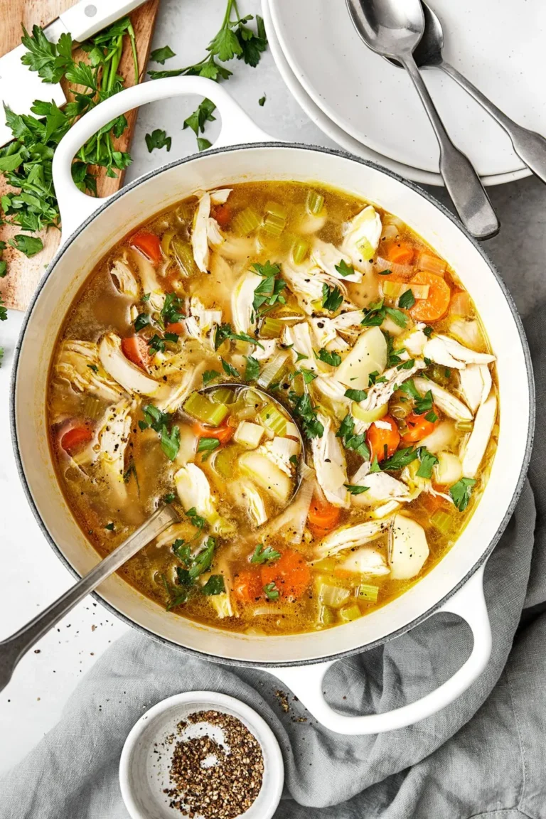 Nourishing Chicken Soup for Breastfeeding