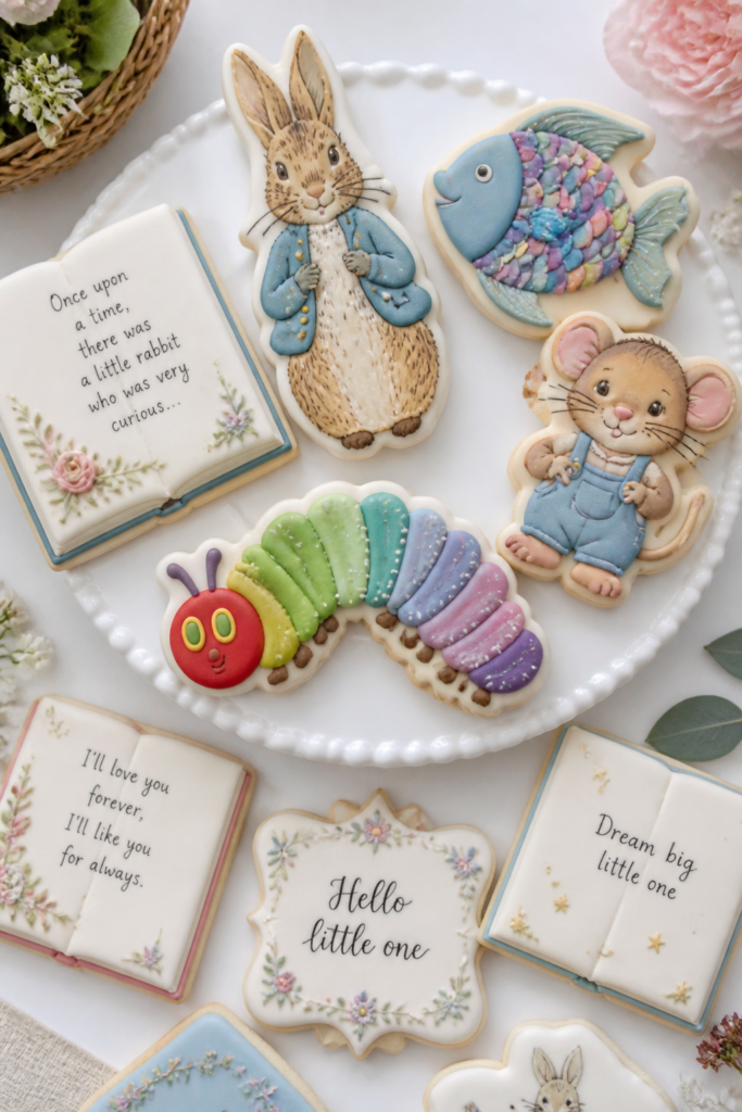 Nursery Rhyme Character Cookies