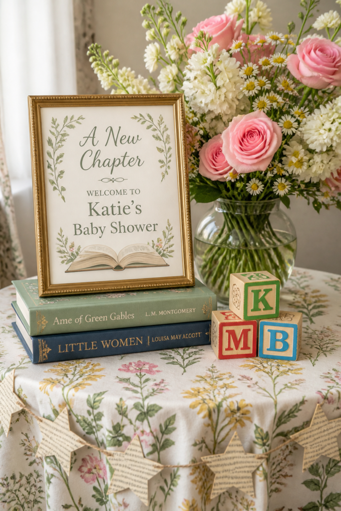 Nursery Story Welcome Sign