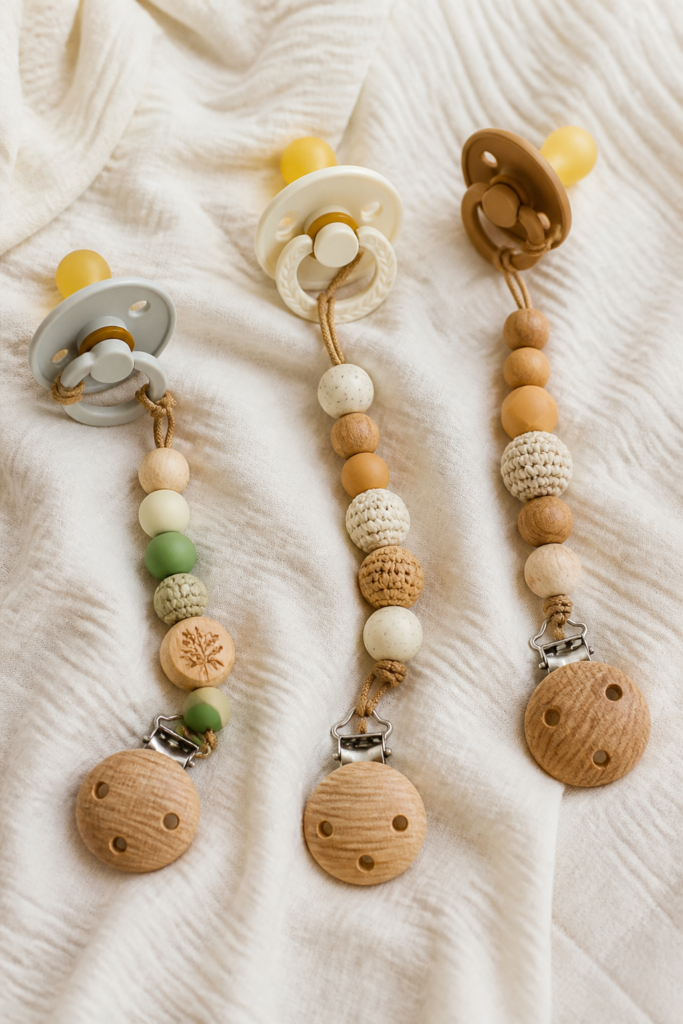 Pacifiers and Cleaning Supplies