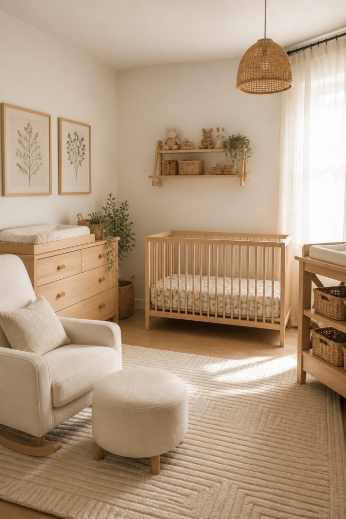 Pair Matching Wood Tones for a Cohesive IKEA Nursery Look