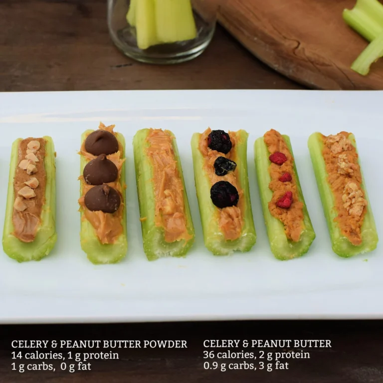 Peanut Butter and Celery Sticks