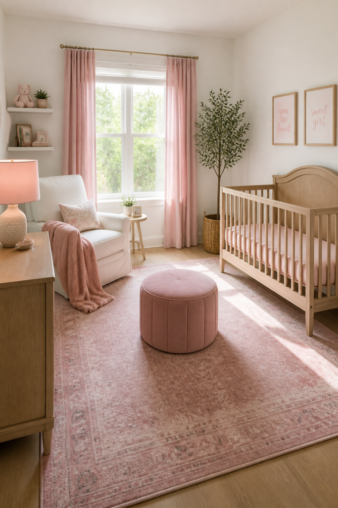 Pink Accents and Furniture