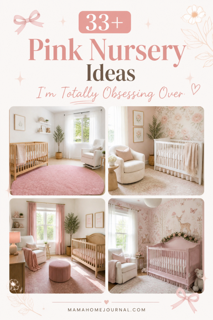 Pink Nursery Inspiration 33 Gorgeous Baby Girl Room Ideas