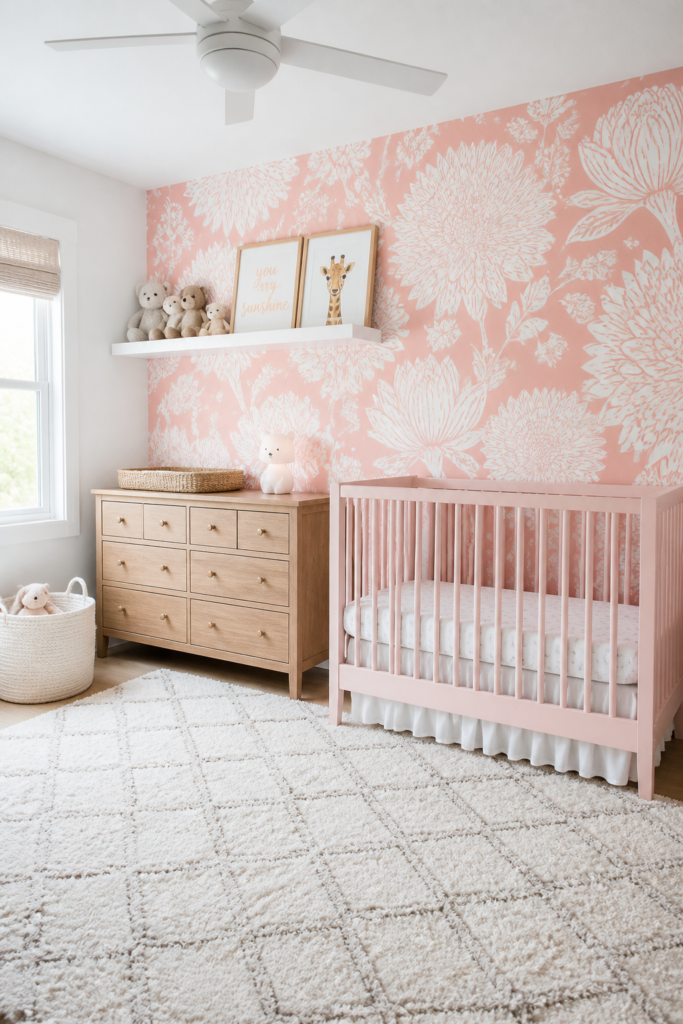 Pink and Ivory Nursery