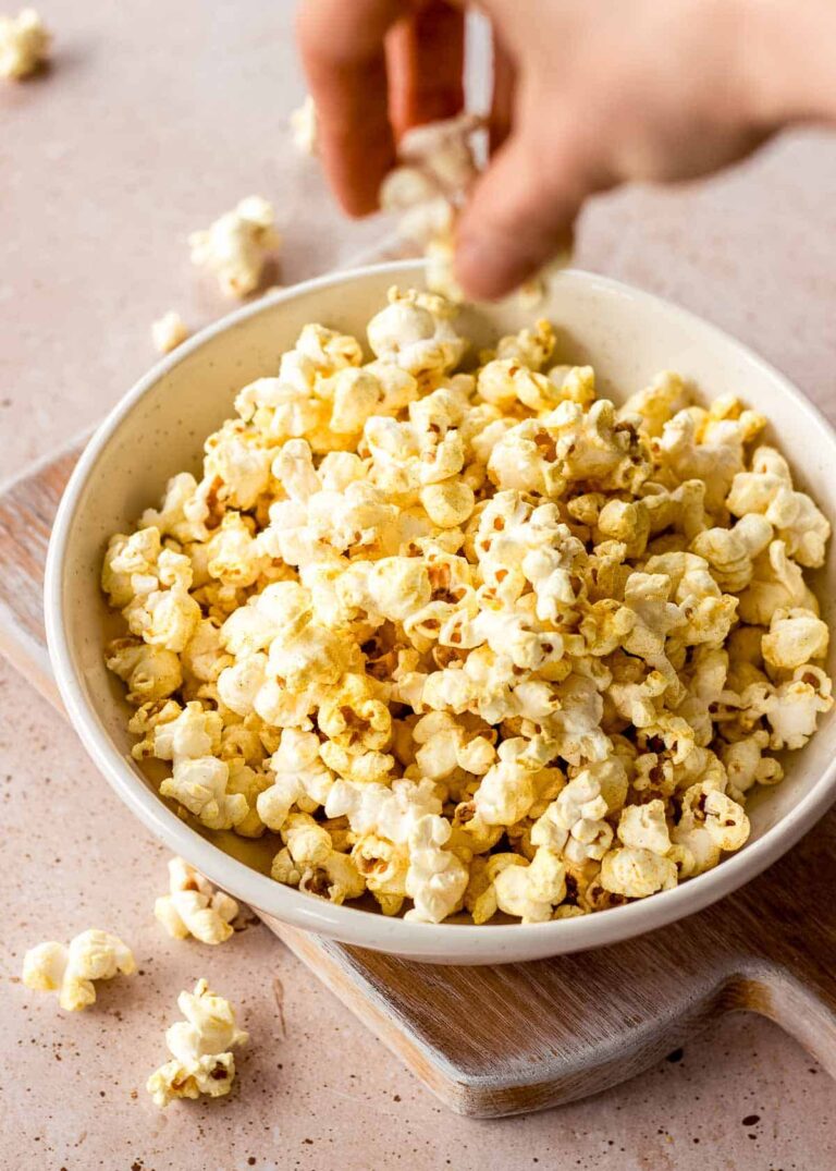 Popcorn with Nutritional Yeast