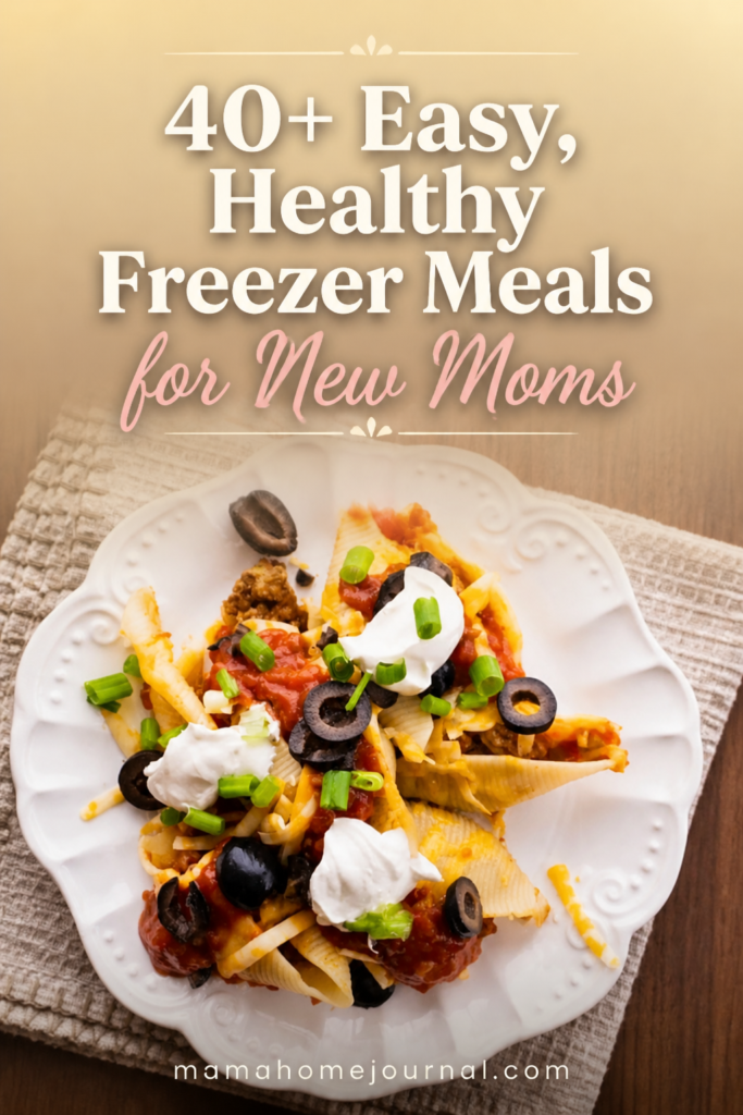 Postpartum Freezer Meal Prep 40+ Make-Ahead Recipes for New Moms