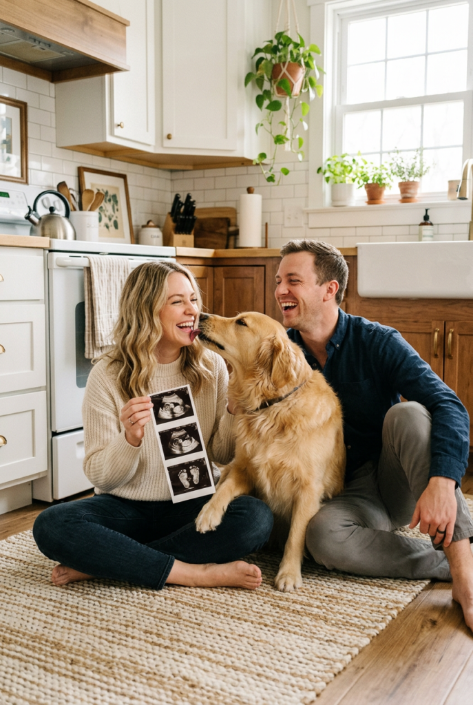 Pregnancy Announcement with Your Dog