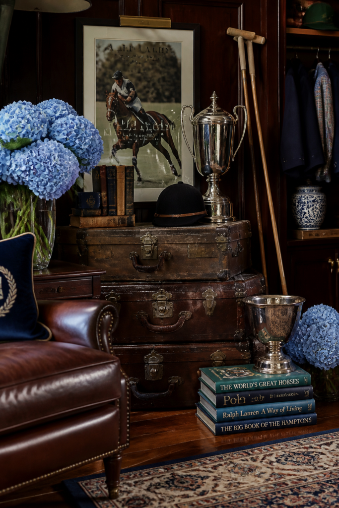 Prep School Vintage Trunk Display