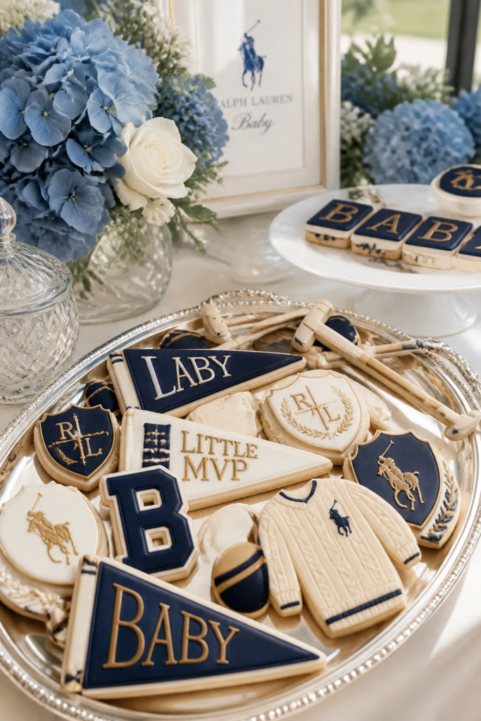 Preppy Varsity Cookies