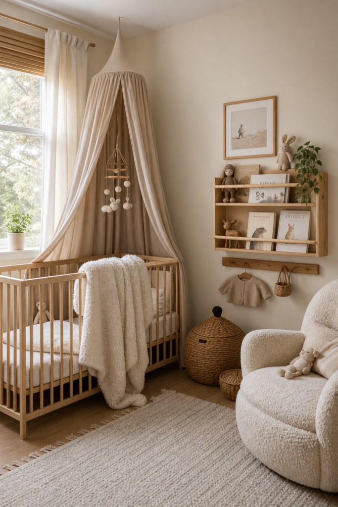 Pretty Oatmeal Natural Nursery