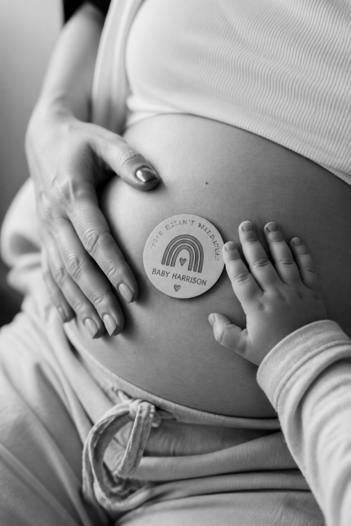 Rainbow Baby Pregnancy Announcement Captions